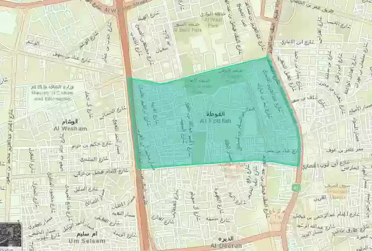 حي الفوطة بالرياض: الموقع والخدمات والمرافق 2024