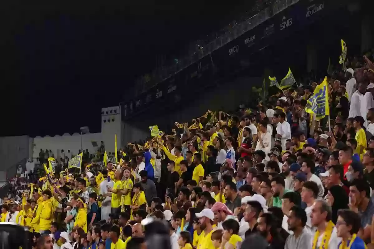 قائمة تنصف جماهير النصر السعودي بالحضور الجماهيري